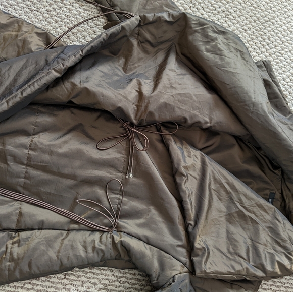 Vintage Choco dressy trench coat - Picture 3 of 4